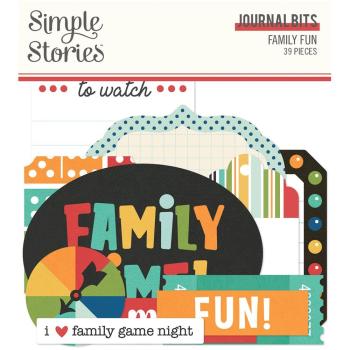 Simple Stories Simple  Family Fun Journal   Bits & Pieces -  Stanzteile