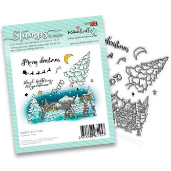 Polkadoodles Stempel "Night Sky" Clear Stamp-Set