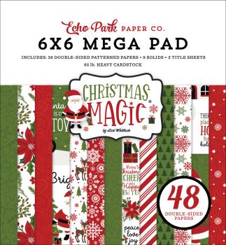 Echo Park "Christmas Magic" 6x6" Cardmakers Mega Pad