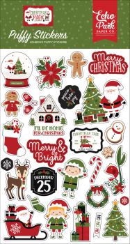 Echo Park " Christmas Magic" Puffy Stickers