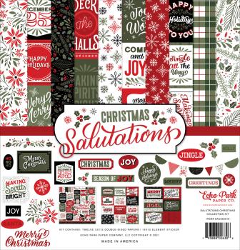 Echo Park "Salutations Christmas" 12x12" Collection Kit