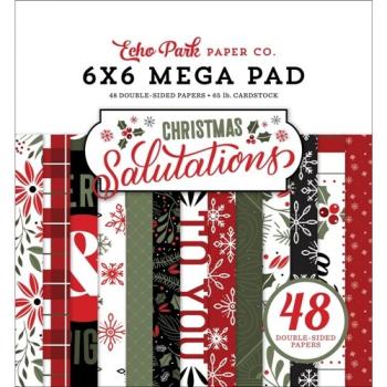 Echo Park "Salutations Christmas Cardmakers" 6x6" Cardmakers Mega Pad