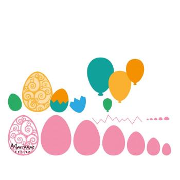 Marianne Design - Collectables Präge- und Stanzschablone Ostereier