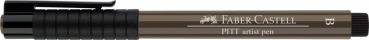 Faber Castell India Ink Artist Pen Brush 177 Walnut Brown 