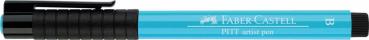 Faber Castell India Ink Artist Pen Brush 154 Light Cobalt Turquoise 