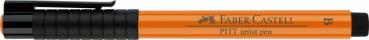 Faber Castell India Ink Artist Pen Brush 113 Orange Glaze 