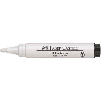 Faber Castell Tuschestift Pitt Artist Pen Big Brush 101 Withe