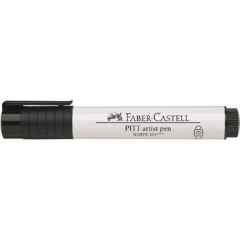 Faber Castell Tuschestift Pitt Artist Pen Big Brush 101 Withe
