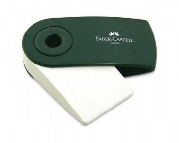 Faber Castell Sleeve Eraser Green 