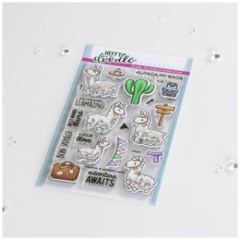 Heffy Doodle Llamazing Llamas   Clear Stamps - Stempel 