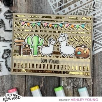 Heffy Doodle Llamazing Llamas   Clear Stamps - Stempel 