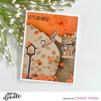 Heffy Doodle Nuts About You  Cutting Dies - Stanze