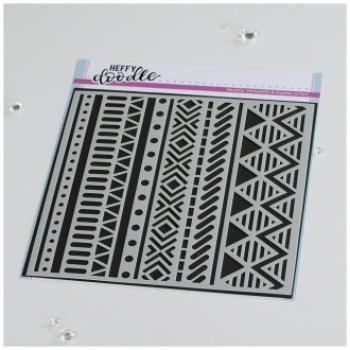 Heffy Doodle Fiesta Time  Stencil - Schablone