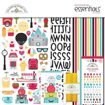 Doodlebug Design Fun at the Park 12x12 Inch Essentials Kit 