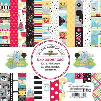 Doodlebug Design Fun at the Park 6" Paper Pack  - Designpapier 