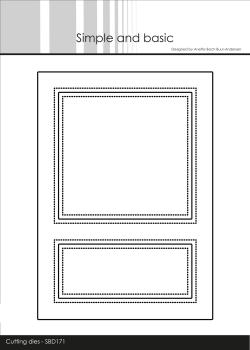 Simple and Basic " A6 Card Front 1 Cutting " Stanze - Die