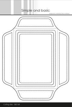 Simple and Basic " A6 Envelope Cutting " Stanze - Die