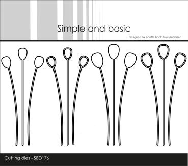 Simple and Basic " Decorative Drop Branches Cutting " Stanze -  Die