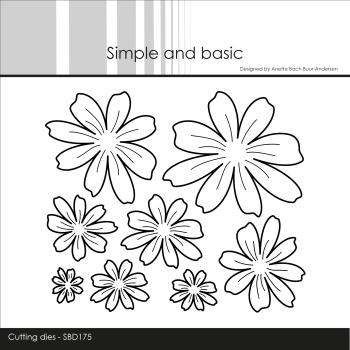 Simple and Basic " Flowers Cutting " Stanze - Die