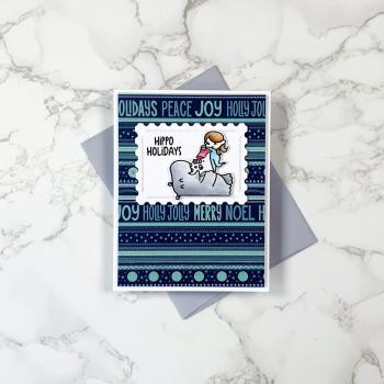 LDRS-Creative Diagonal Stitched Postage Frames Slim Line Dies