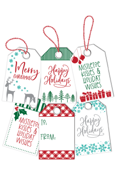 LDRS-Creative Gift Tag Stack Dies - Stanzen