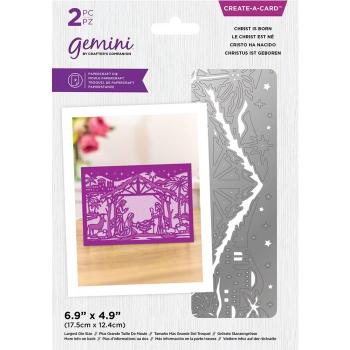 Gemini Christmas Big Scene Christ is Born Create-a-Card Dies - Stanze - 