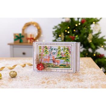 Preview: Gemini Christmas Big Scene Winter Stags Create-a-Card Dies  - Stanze - 