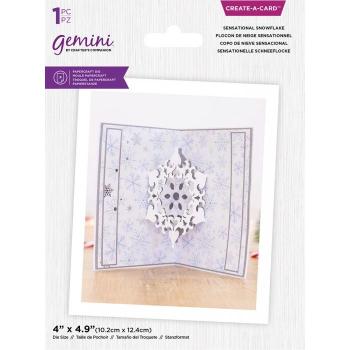 Gemini Christmas Pop Out Sensational Snowflake Create-a-Card Dies - Stanze - 