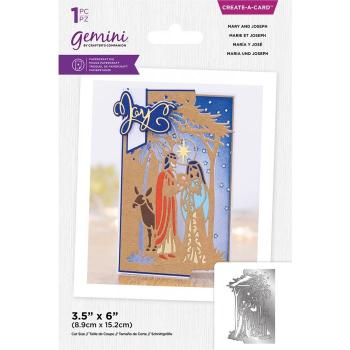 Gemini Christmas Scene Edge Mary and Joseph Create-a-Card Dies - Stanze - 