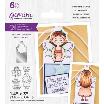 Gemini Christmas Sparkle Stamp & Die - Stempel & Stanze 