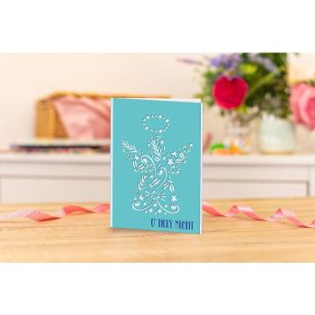 Gemini Festive Angel Stamp & Die  - Stempel & Stanze 