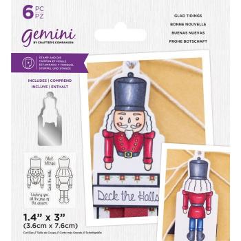 Gemini Glad Tidings Stamp & Die - Stempel & Stanze 