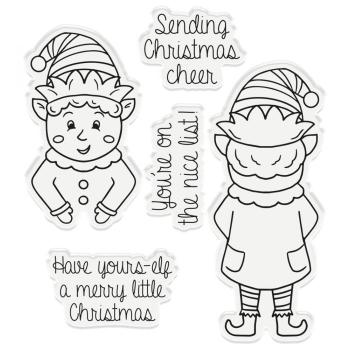Gemini Sending Christmas Cheer Stamp & Die  - Stempel & Stanze 