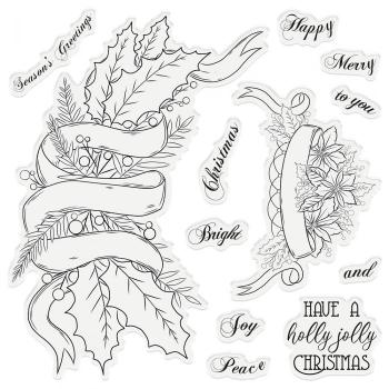 Gemini Festive Banner Stamp & Die  - Stempel & Stanze 