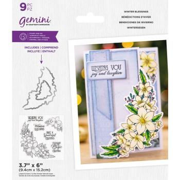 Gemini Winter Blessings Stamp & Die  - Stempel & Stanze 