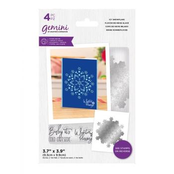 Gemini Icy Snowflake Stamp & Die - Stempel & Stanze 