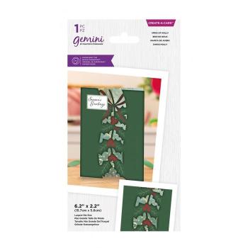 Gemini Sprig of Holly Create-a-Card Dies - Stanze - 