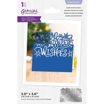 Gemini Warm Winter Wishes Edge'able Die - Stanze - 