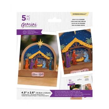 Gemini Away in a Manger Dimensionals Dies - Stanze - mit Stencil