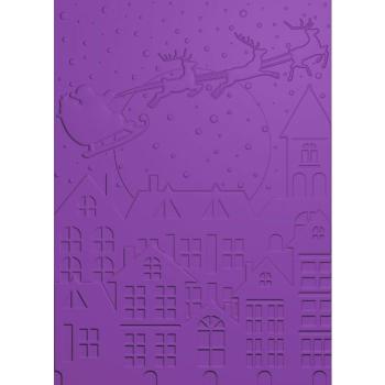 Gemini Over the Rooftops 3D Embossing Folder & Stencil - Prägefolder & Schablone