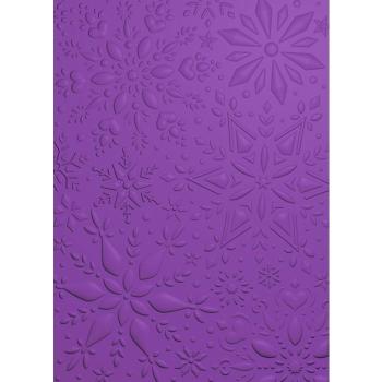 Gemini Snowflake Medley 3D Embossing Folder & Stencil - Prägefolder & Schablone