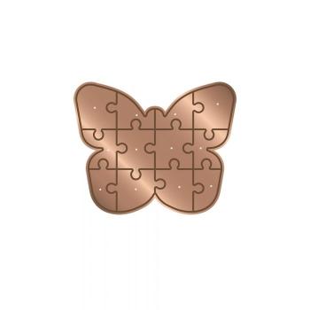 Gemini Butterfly Jigsaw Multi Media Dies  - Stanze - 