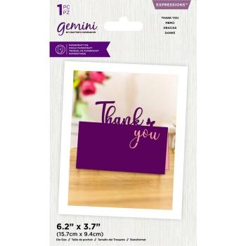 Gemini Thank You Expressions Dies  - Stanze - 