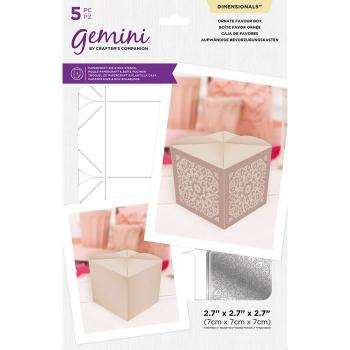 Gemini Ornate Favour Box Dimensionals Die & Stencil - Stanze - 