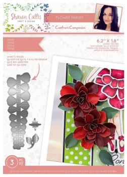 Crafters Companion - Flower Fairies Metal Dies Rose - Stanze