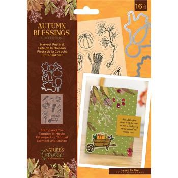 Crafters Companion - Autumn Blessings Collection Harvest Fest - Stanze & Stempel