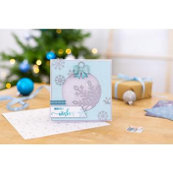 Crafters Companion -Watercolour Christmas Metal Die Statement Snowflake - Stanze