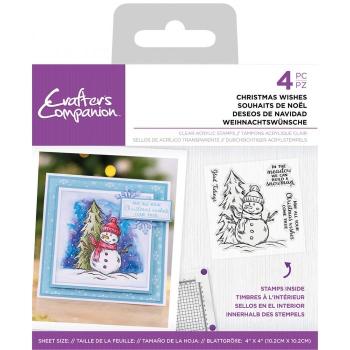 Crafters Companion - Christmas Wishes - Clear Stamps