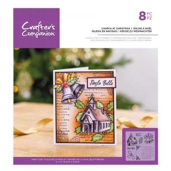 Crafters Companion - Church at Christmas - Clear Stamps