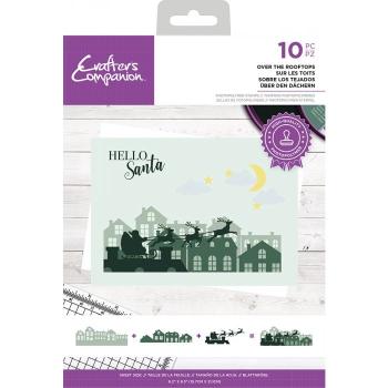Crafters Companion - Over The Rooftops - Clear Stamps